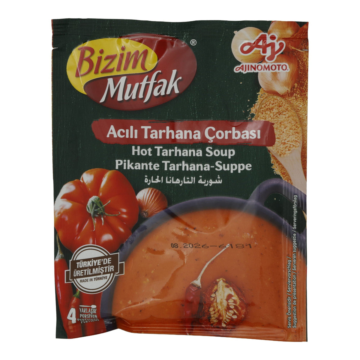 Suppe Bizim Mutfak | Acılı Tarhana Çorbası, Scharf | 65g