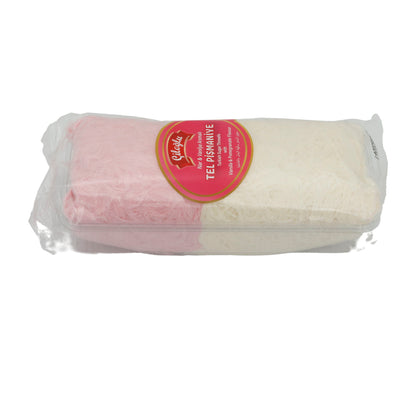 Zuckerfäden Giloğlu | Tel Pişmaniye | Türkische Zuckerfäden mit Granatapfel- und Vanillearoma | 250 g Packung