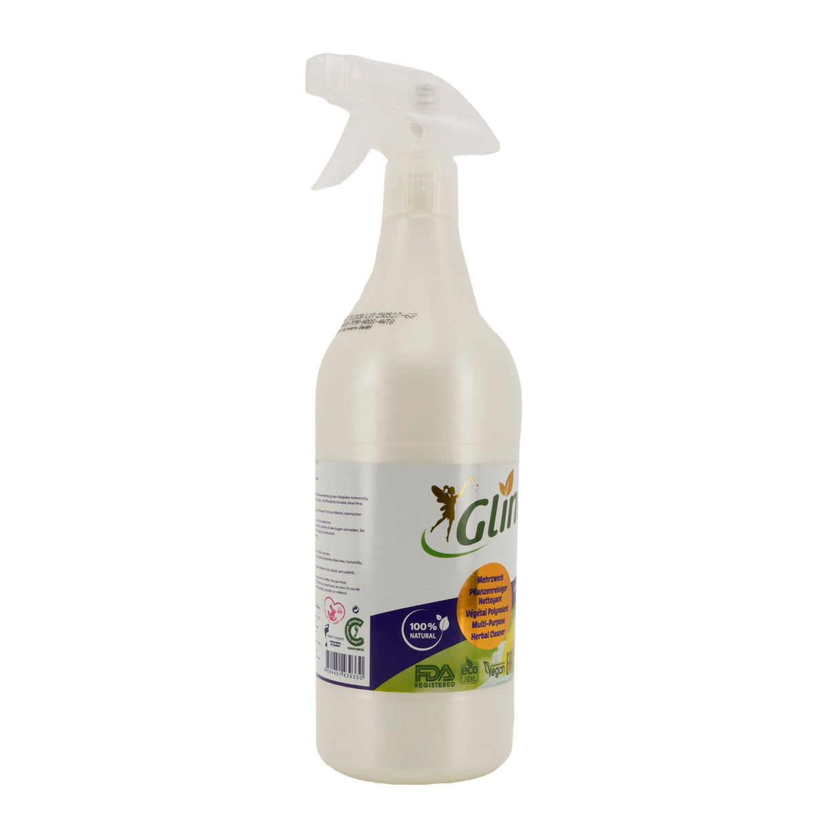 Glint Mehrzweck Pflanzenreiniger 1000ml – 100% natürlich & vegan, für alle Oberflächen Glint