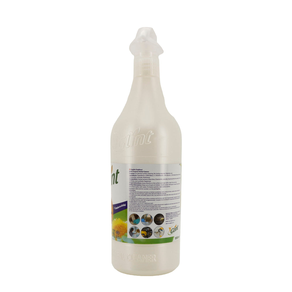 Glint Mehrzweck Pflanzenreiniger 1000ml – 100% natürlich & vegan, für alle Oberflächen Glint