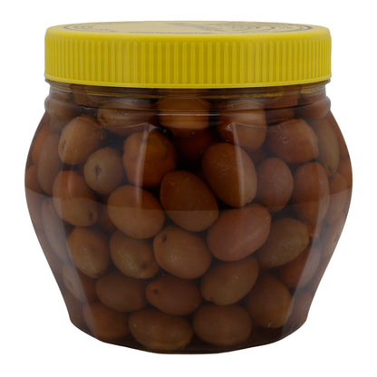Olive verdi Cebel | Olive incise | Con nocciolo, conservate in salamoia | 800 g