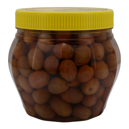 Olive verdi Cebel | Olive incise | Con nocciolo, conservate in salamoia | 800 g