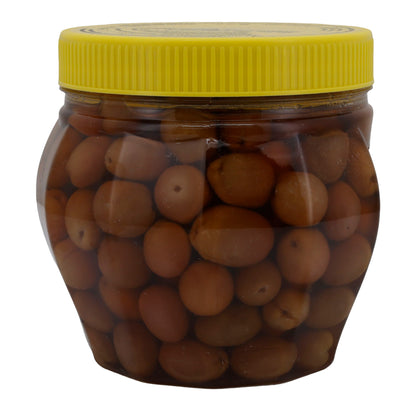 Olive verdi Cebel | Olive incise | Con nocciolo, conservate in salamoia | 800 g