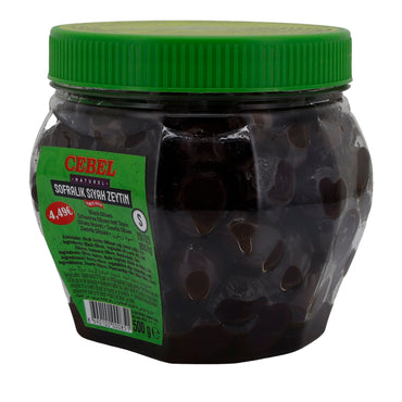 Olive nere Cebel | Sofralik Siyah Zeytin | Con nocciolo | 500 g