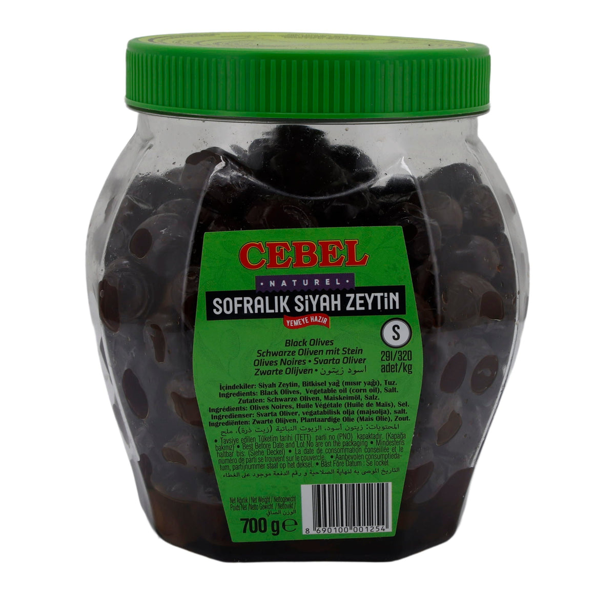 Oliven Cebel | Olive | Schwarz Big | 700g