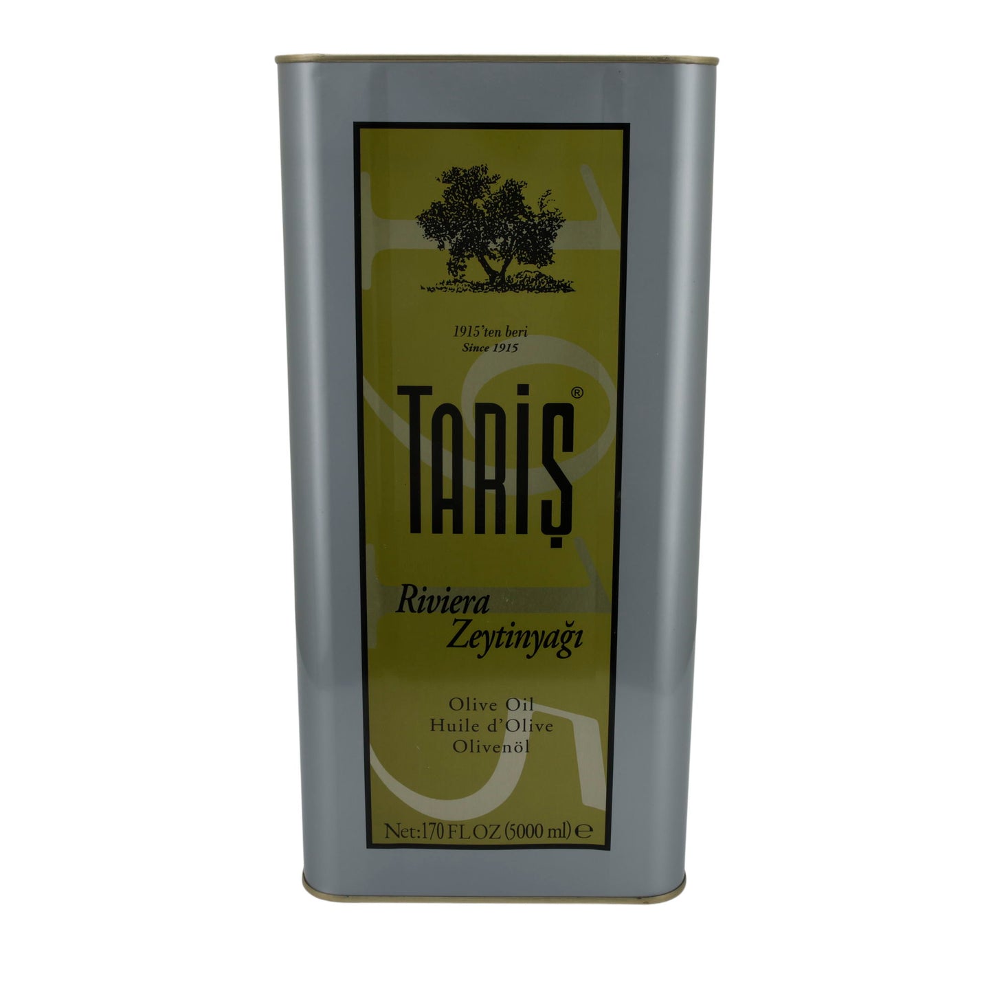 Taris Riviera Zeytinyağı | Natürel Sızma Zeytinyağı | Premium Kalite | 5 L