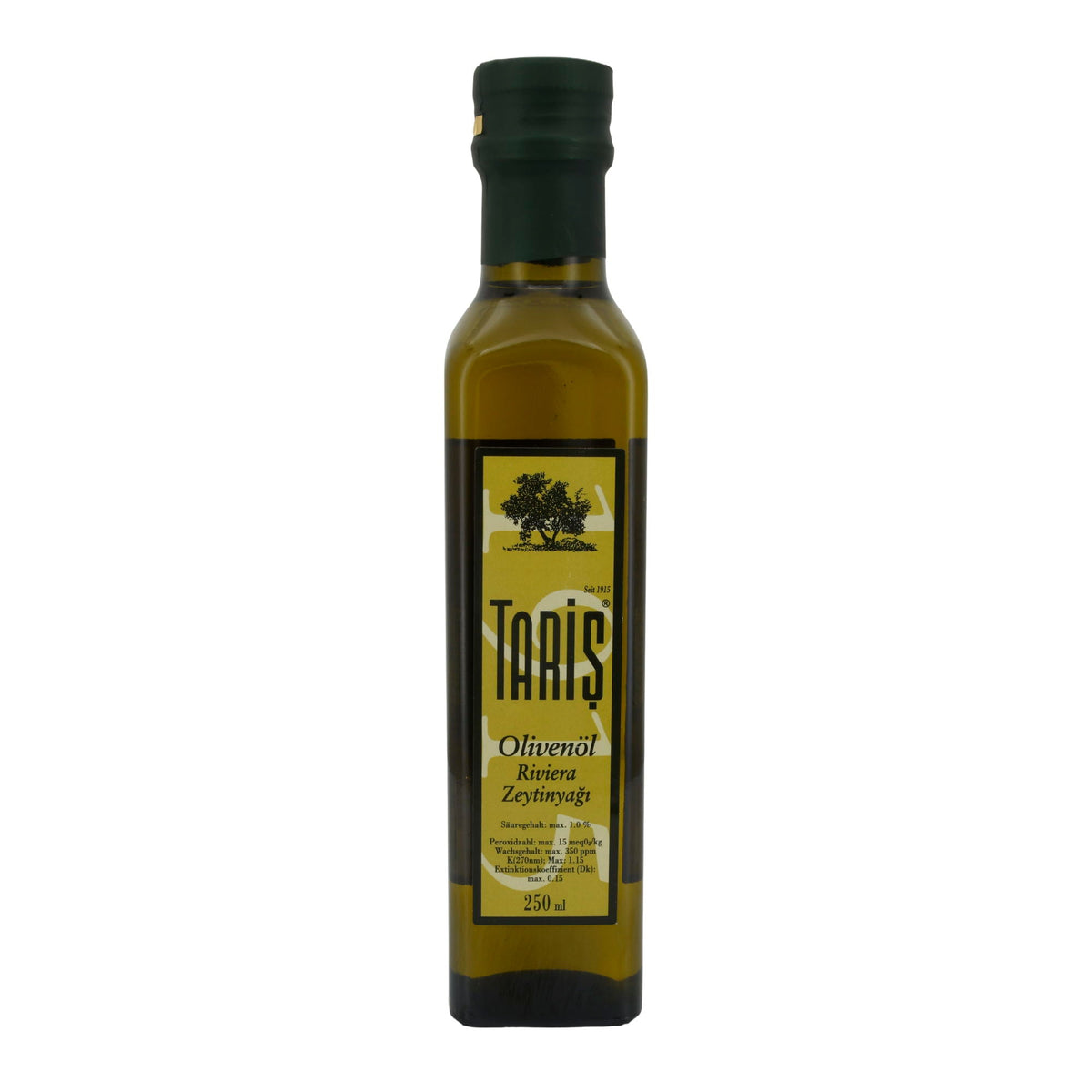 Olivenöl Taris | Riviera Zeytinyağı | Mild, vielseitig verwendbar | 250 ml
