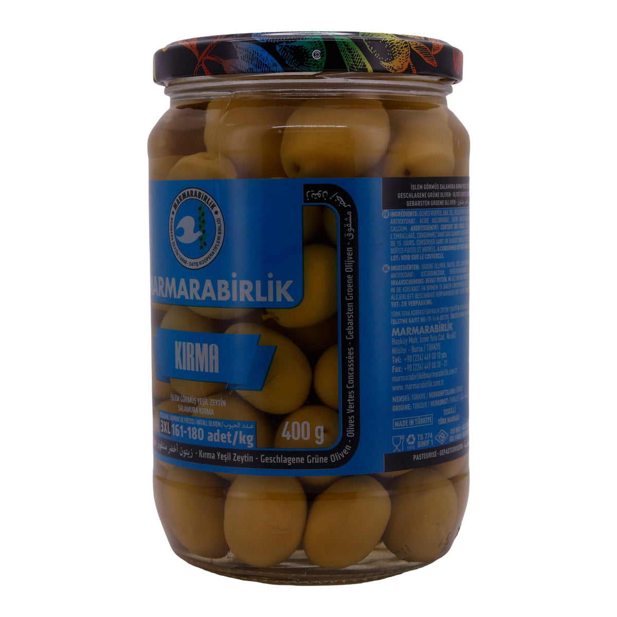 Kirma Marmarabirlik | Olive | Grüne Oliven in Lake | 670 g