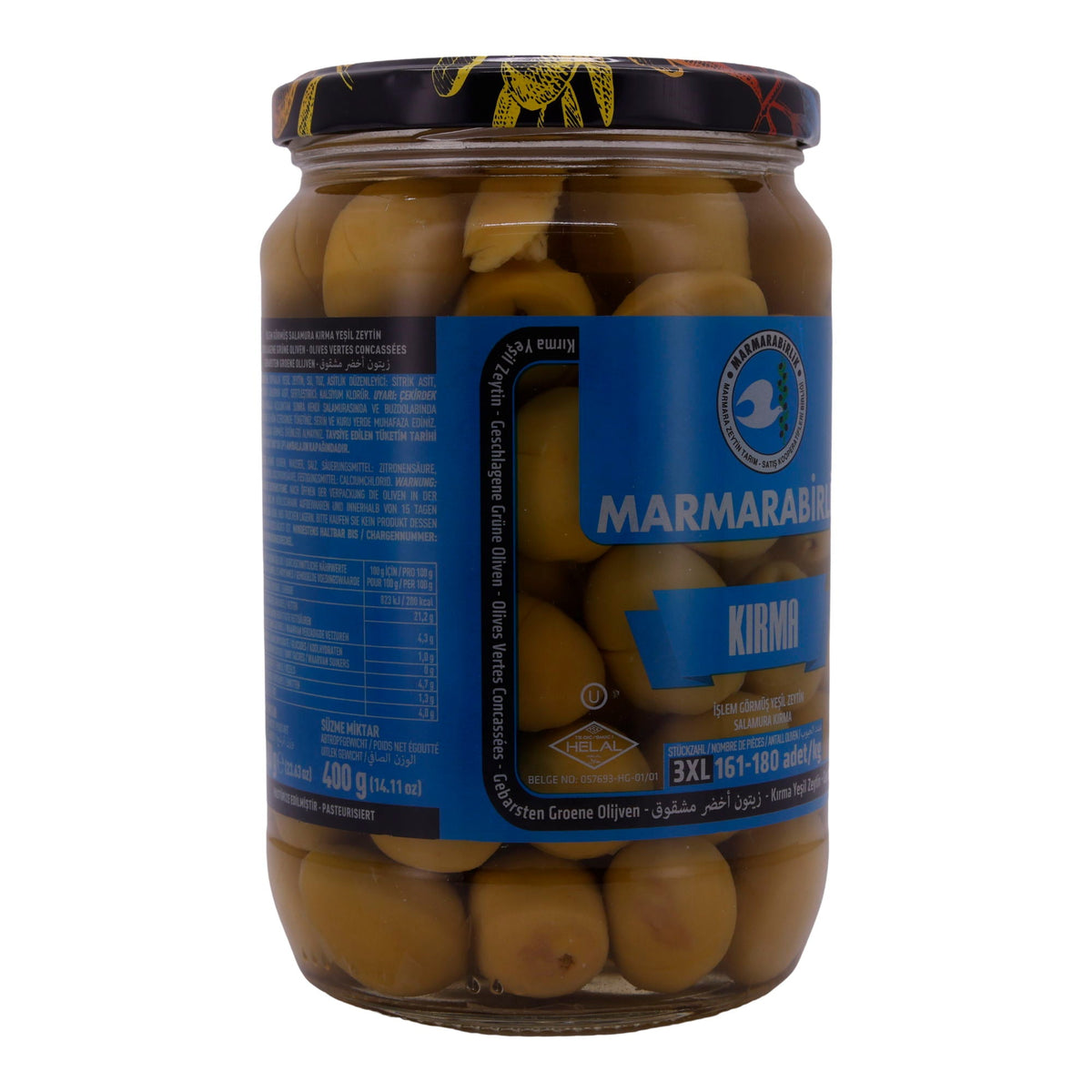 Kirma Marmarabirlik | Olive | Grüne Oliven in Lake | 670 g