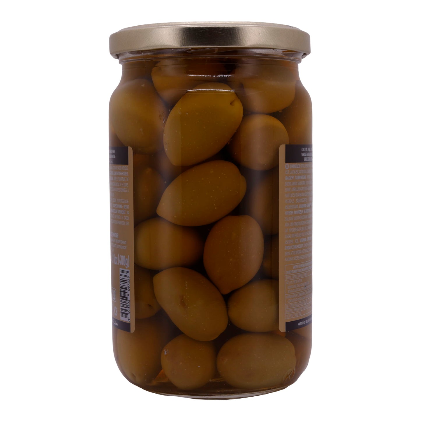 Olijven Marmarabirlik | Hele Groene | Cocktailolijven, gepasteuriseerd | 700g