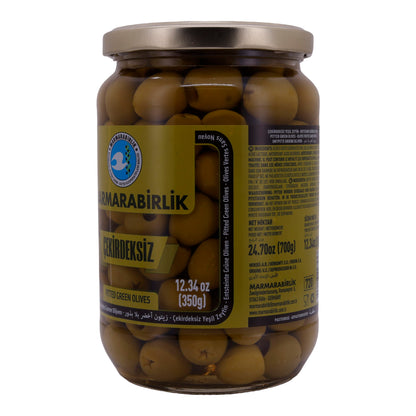 Oliven Marmarabirlik | Entsteinte Grüne | Pitted Green Olives | 700g
