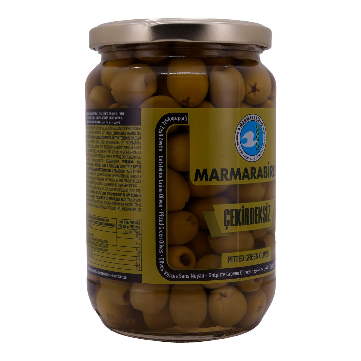 Oliven Marmarabirlik | Entsteinte Grüne | Pitted Green Olives | 700g MARMARABIRLIK