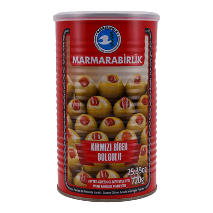 Olijven Marmarabirlik | Olive | Gevuld met rode paprika | 720g