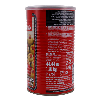 Olijven Marmarabirlik | Olive | Gevuld met rode paprika | 720g