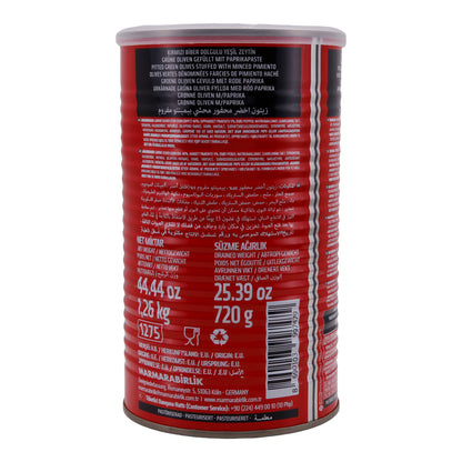 Olijven Marmarabirlik | Olive | Gevuld met rode paprika | 720g