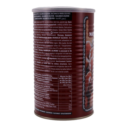 Kalamata Olijven Marmarabirlik | Olijven | Hele Olijven in Zoutoplossing | 1 kg