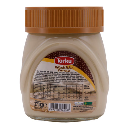 Creme Torku | Crema di Tahini con Halva | Gusto unico con sapore tradizionale | 370 g