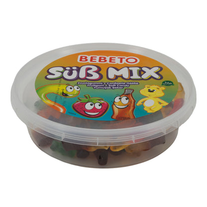 Bebeto Fruitgummi Mix | Snoepgoed | in blik | 300 g