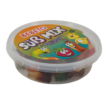 Bebeto Fruitgummi Mix | Snoepgoed | in blik | 300 g