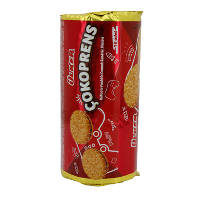 Biscotti sandwich Ülker | Çokoprens | con ripieno di crema al cacao | 300 g
