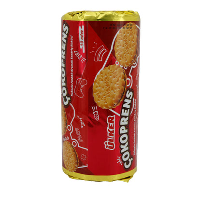 Biscotti sandwich Ülker | Çokoprens | con ripieno di crema al cacao | 300 g