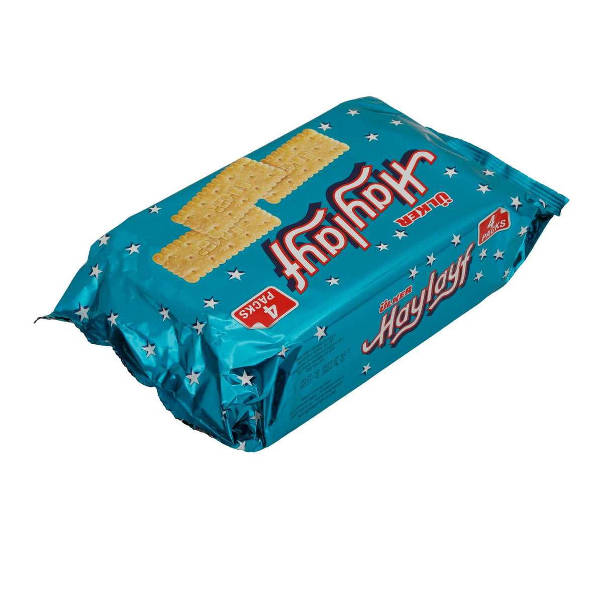 Kekse Ülker | Kekse | Haylayf, Klassische Butterkekse, 4er Pack 256g UELKER