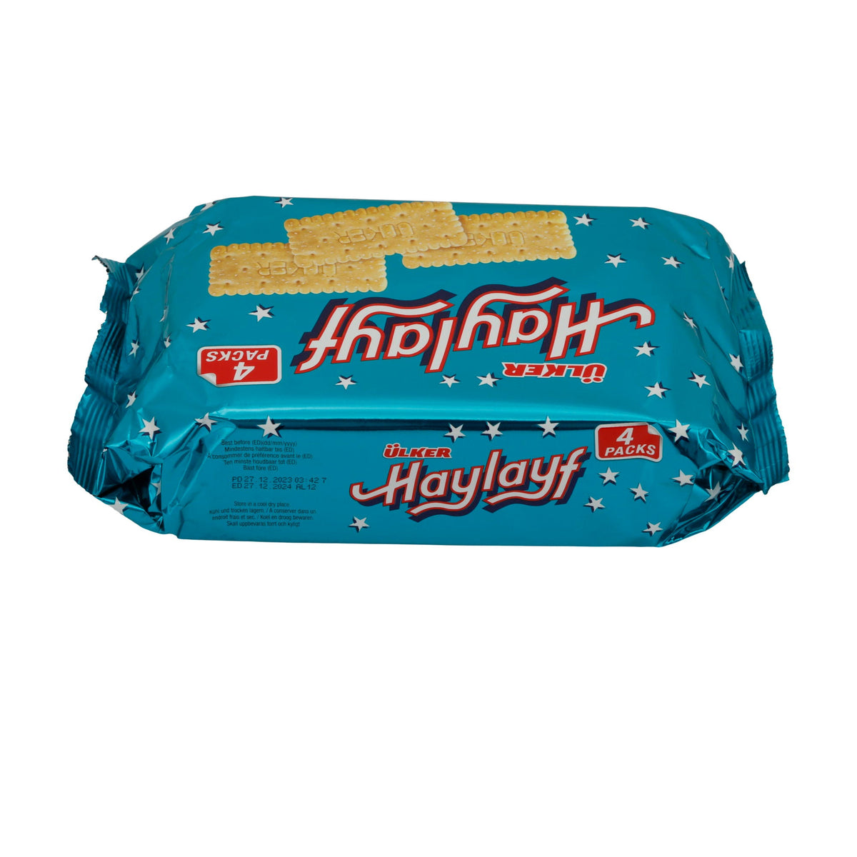 Kekse Ülker | Kekse | Haylayf, Klassische Butterkekse, 4er Pack 256g UELKER