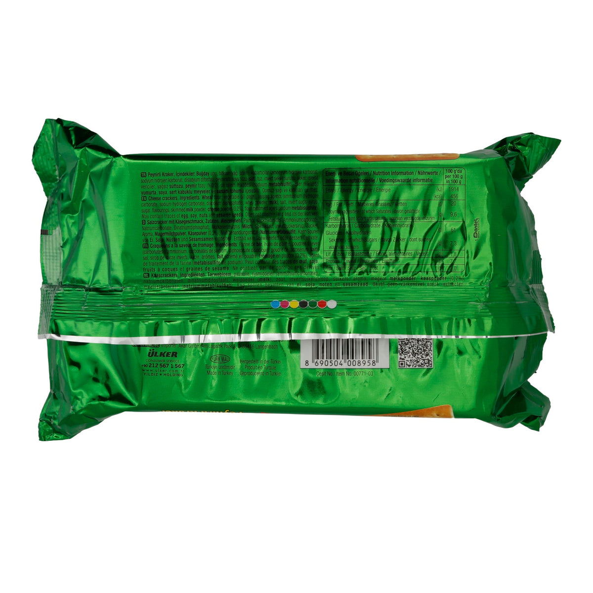 Käsecracker Ülker | Cizi Cheese Crackers | Knusprig, Käsegeschmack | 280 g UELKER