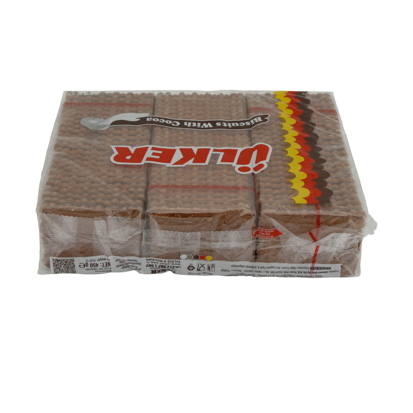 Kakaokekse Ülker | Biscuits with Cocoa | Knusprig, süß | 450g