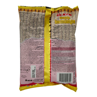 Sesamstokken Ülker | Knapperig | Goudbruin gebakken | 125 g