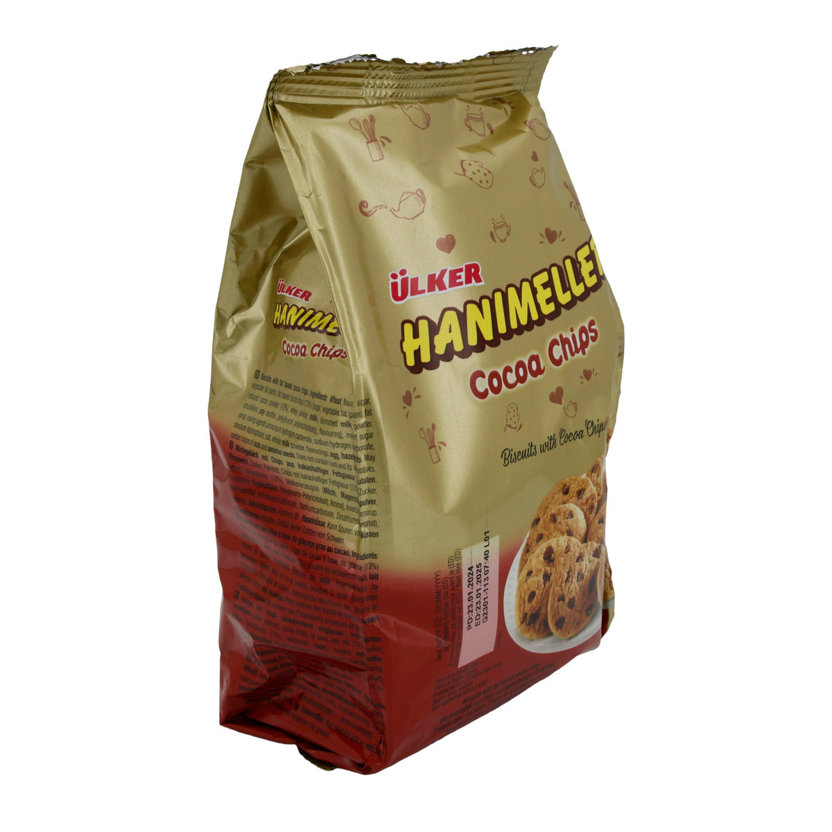 Kekse Ülker | Hanimeller Cocoa Chips | mit Schokostückchen | 180 g UELKER