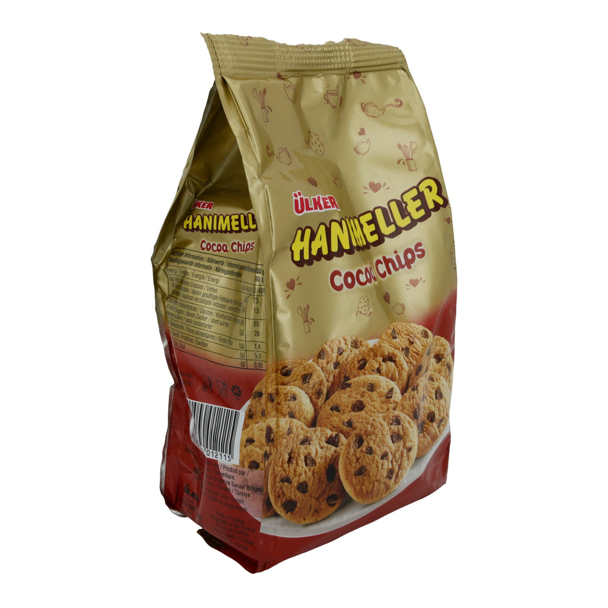 Kekse Ülker | Hanimeller Cocoa Chips | mit Schokostückchen | 180 g UELKER