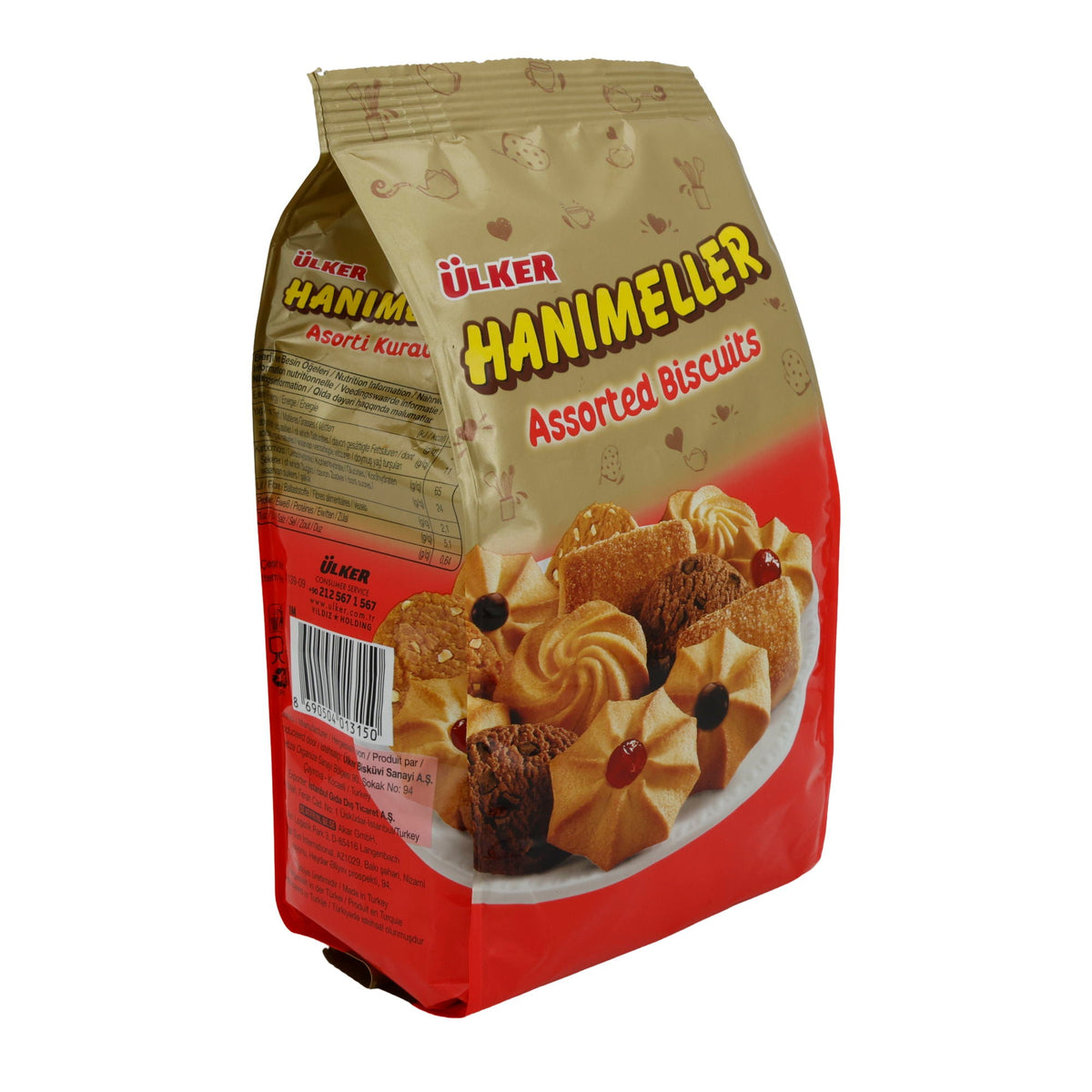 Keksauswahl Ülker | Hanımeller | Gemischt, vielfältig | 450 g UELKER