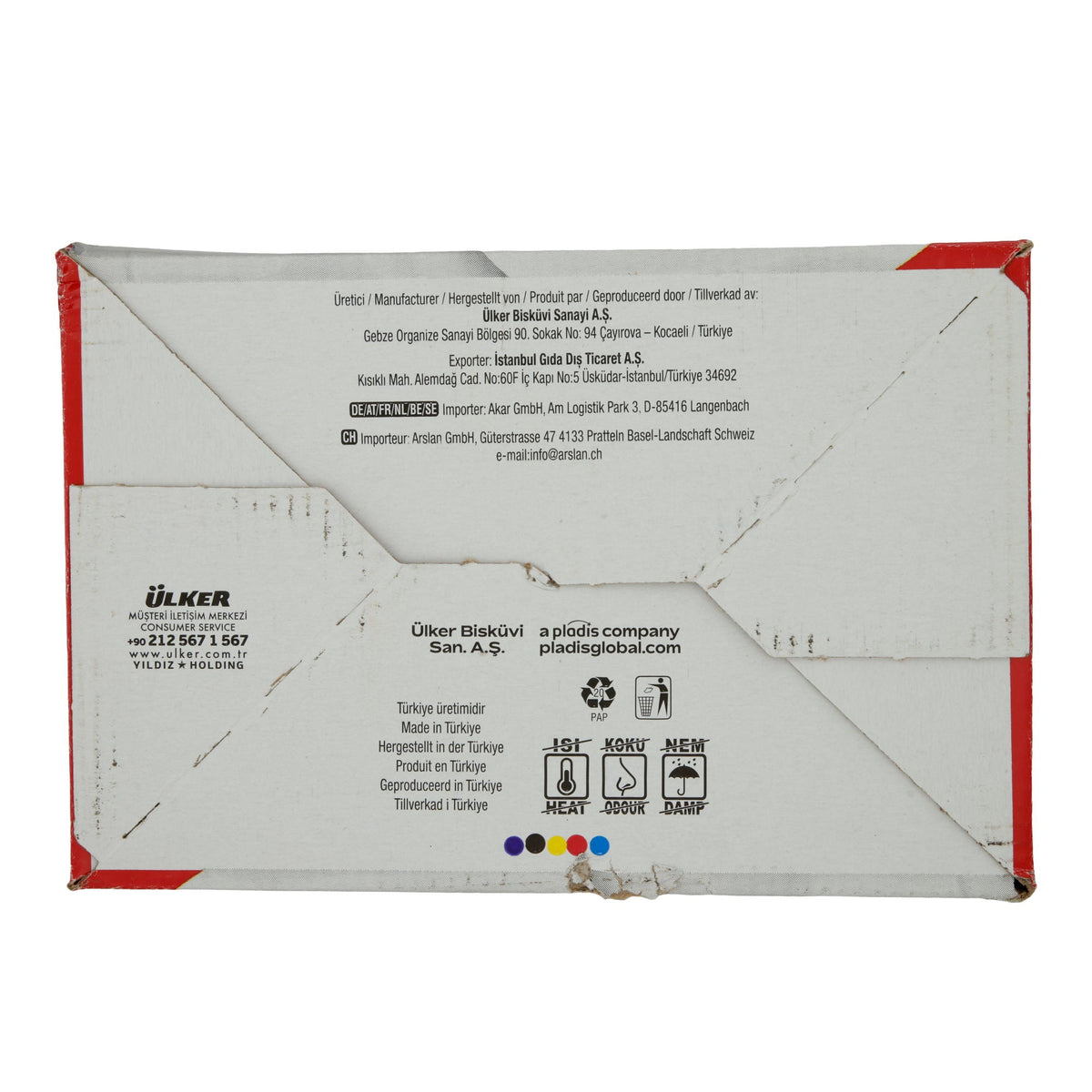 Baby Kekse Ülker | Bebe Kekse | Sanft, für Babys ab 6 Monaten | 800 g (4 x 200 g) HALK