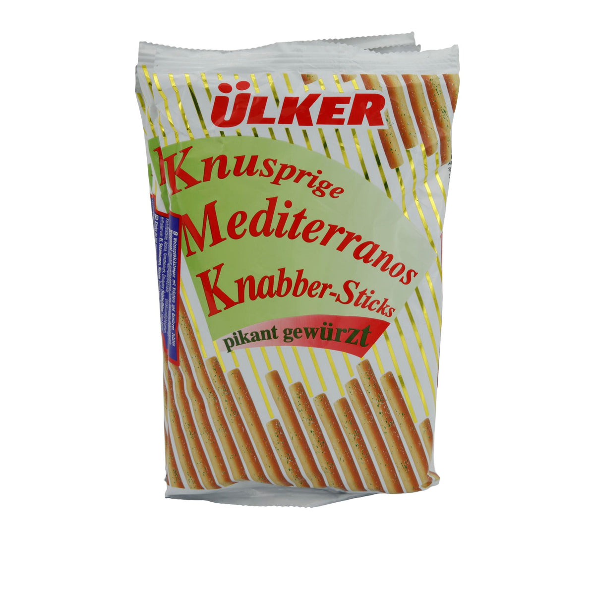 Knabberstangen Ülker | Mediterranos | Pikant gewürzt | 200 g UELKER