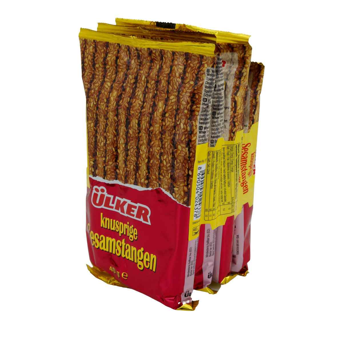 Sesamstangen Ülker | Knusprig, pikant | Mit Sesam | 160 g