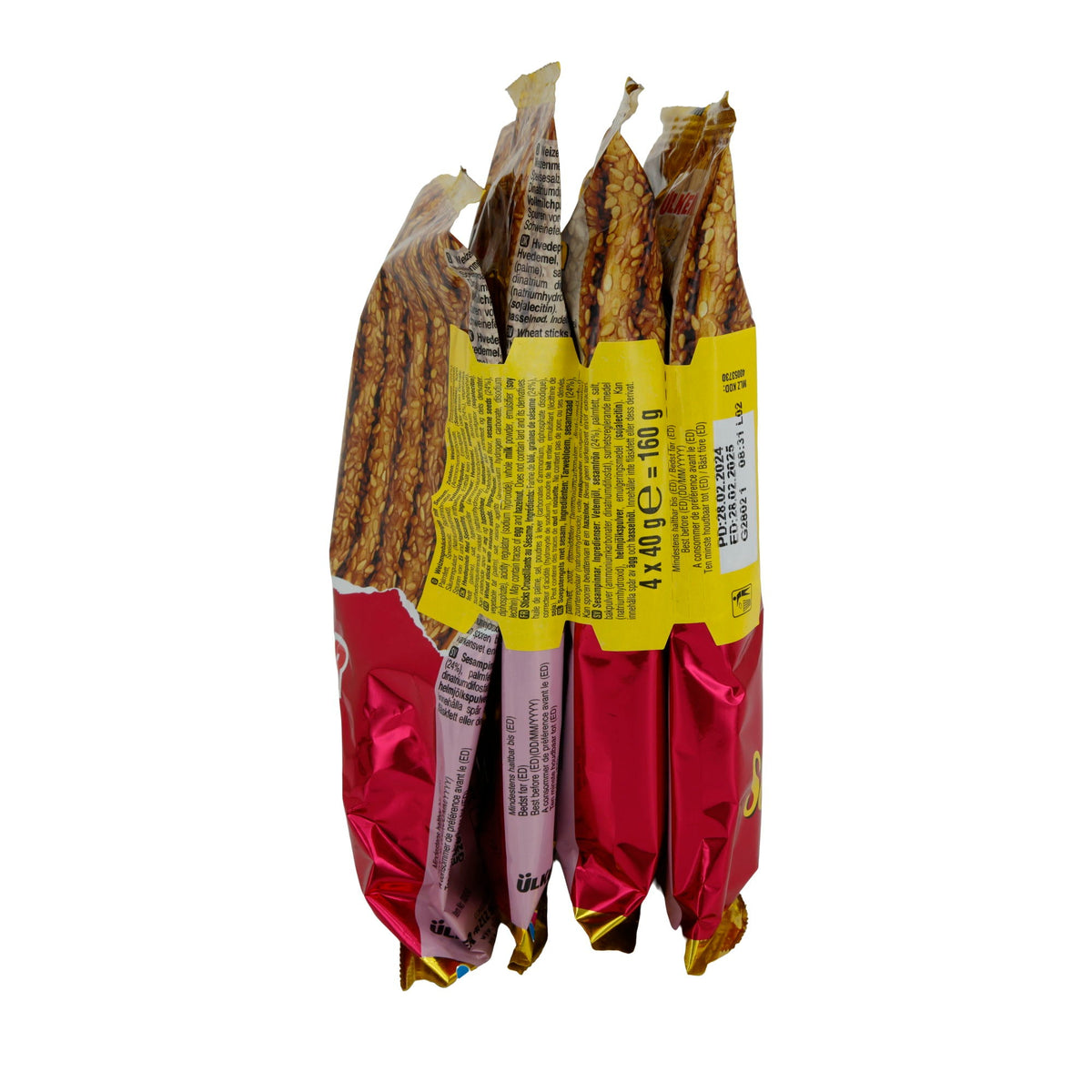 Sesamstangen Ülker | Knusprig, pikant | Mit Sesam | 160 g