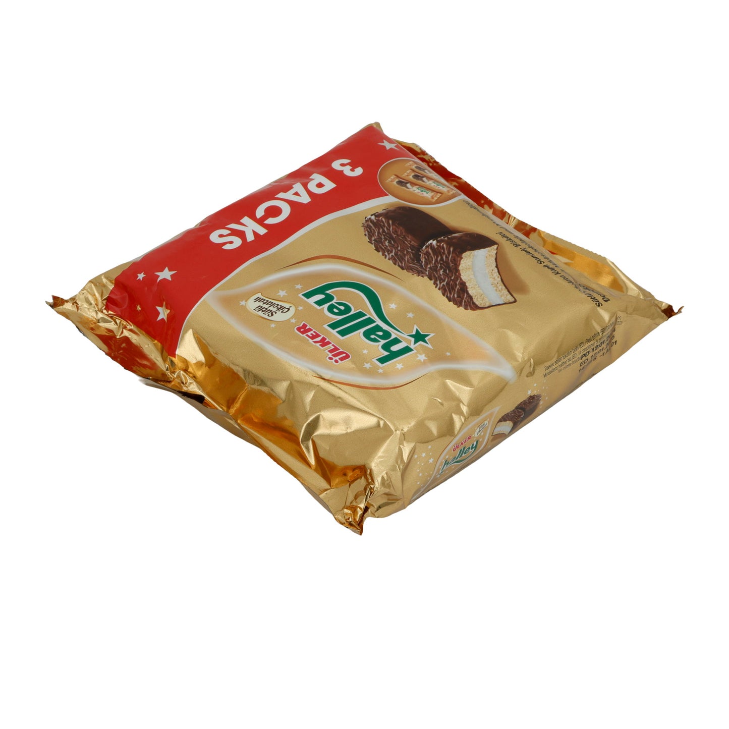 Sandwichkoekjes Ülker | Halley | Marshmallow & Melkchocolade | 231 g