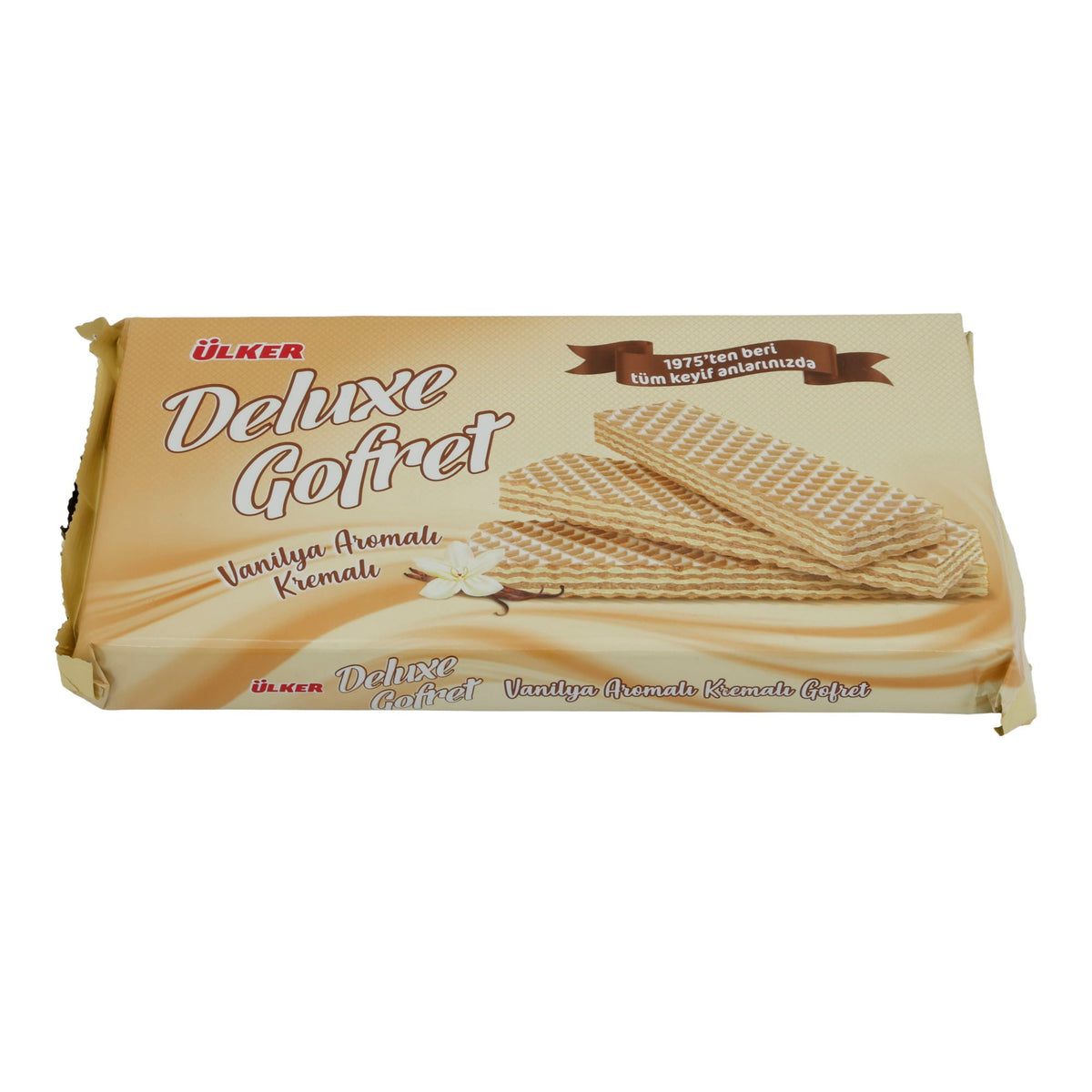 Waffeln Ülker | Deluxe Gofret | Mit Vanillecreme | 220 g UELKER