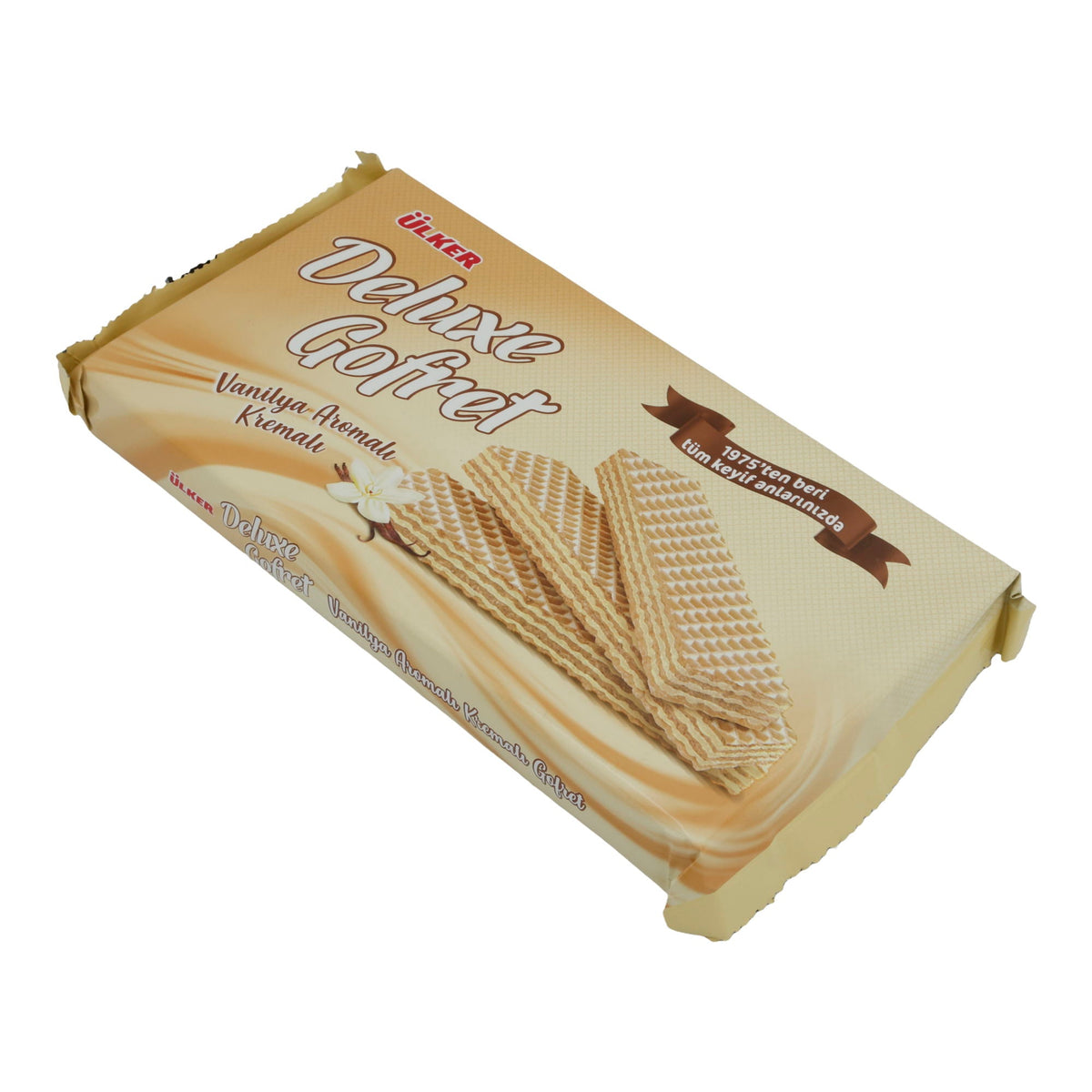 Waffeln Ülker | Deluxe Gofret | Mit Vanillecreme | 220 g UELKER