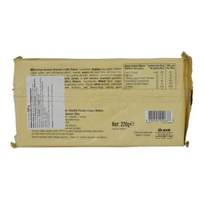 Waffeln Ülker | Deluxe Gofret | Mit Vanillecreme | 220 g