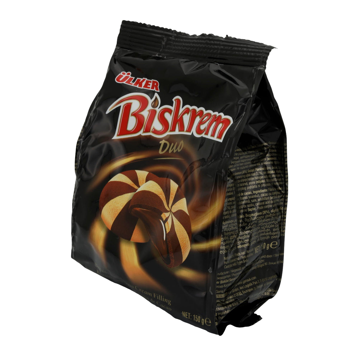 Kekse Ülker | Biskrem Duo | Mit Kakao-Cremefüllung | 150 g