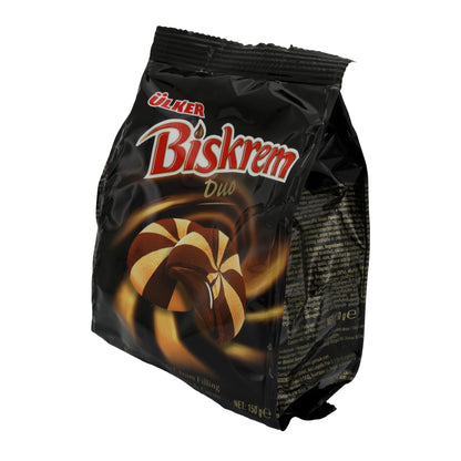Kekse Ülker | Biskrem Duo | Mit Kakao-Cremefüllung | 150 g