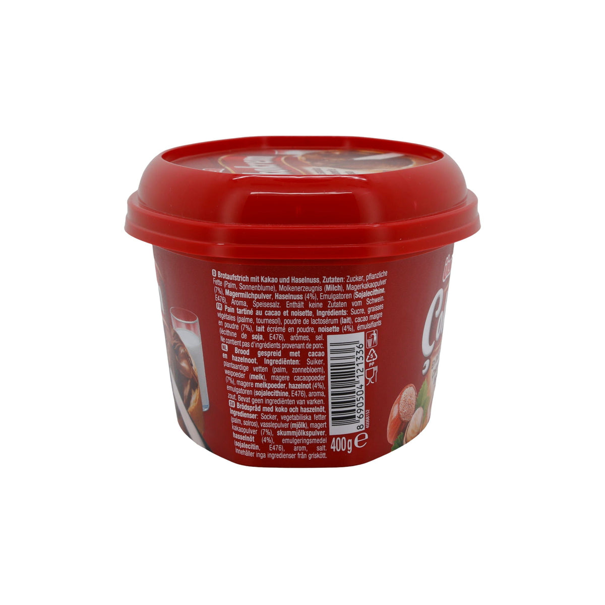 Schokoaufstrich Ülker | Çokokrem | Mit Kakao und Haselnuss | 400g UELKER