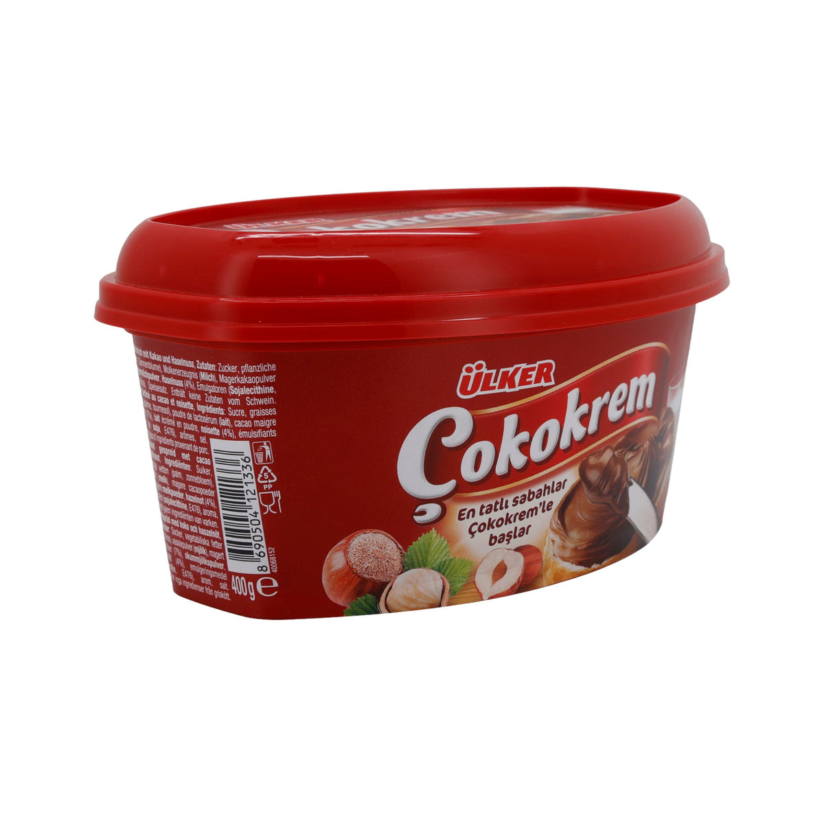 Schokoaufstrich Ülker | Çokokrem | Mit Kakao und Haselnuss | 400g UELKER