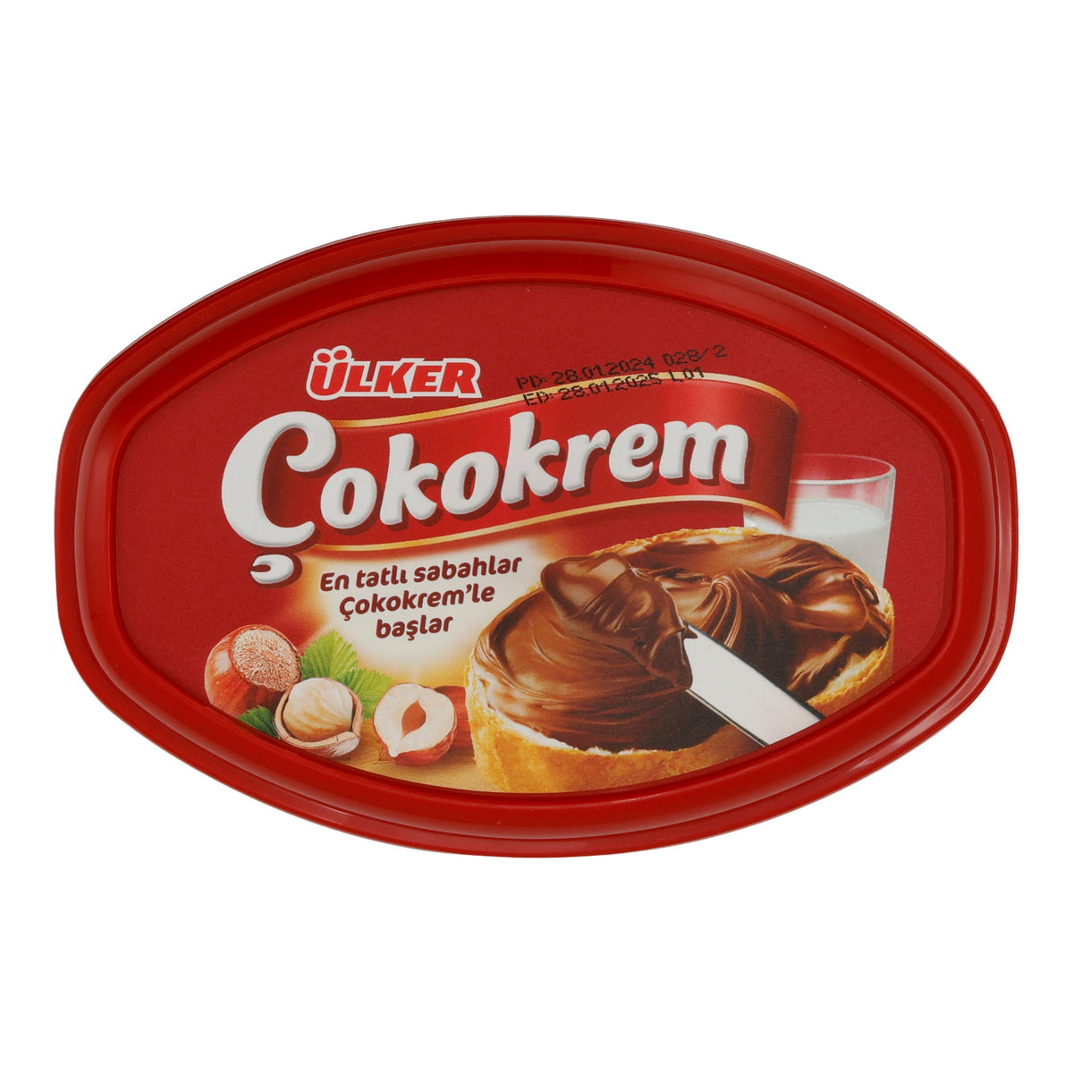 Schokoaufstrich Ülker | Çokokrem | Mit Kakao und Haselnuss | 400g UELKER
