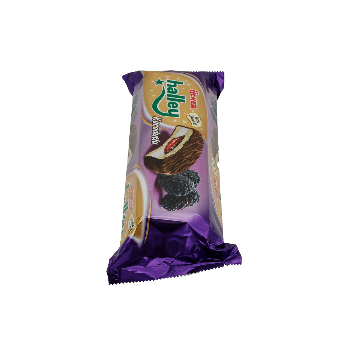Doppelkekse Ülker | Halley Karadutlu | Mit Brombeerfüllung & Milchschokolade | 235 g UELKER