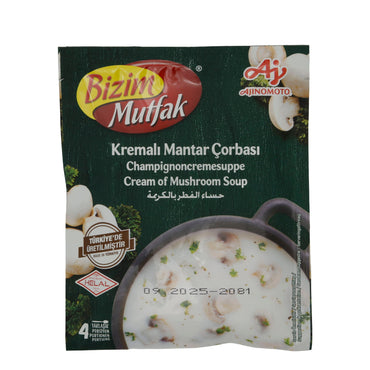 Suppe Bizim Mutfak | Kremalı Mantar Çorbası | Cremig, Champignon, feine Gewürze | 65 g BIZIM MUTFAK
