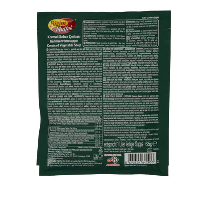 Groentesoep Bizim Mutfak | Romige Groentesoep | Romig, met kruiden | 65 g