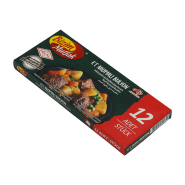 Bouillonblokjes Bizim Mutfak | Rundvleesbouillon | Rundvleesaroma | 120 g